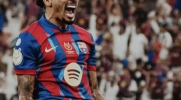 إصابة مقلقة.. شكوك حول مشاركة رافينها مع برشلونة في قمة الميتروبوليتانو المرتقبة